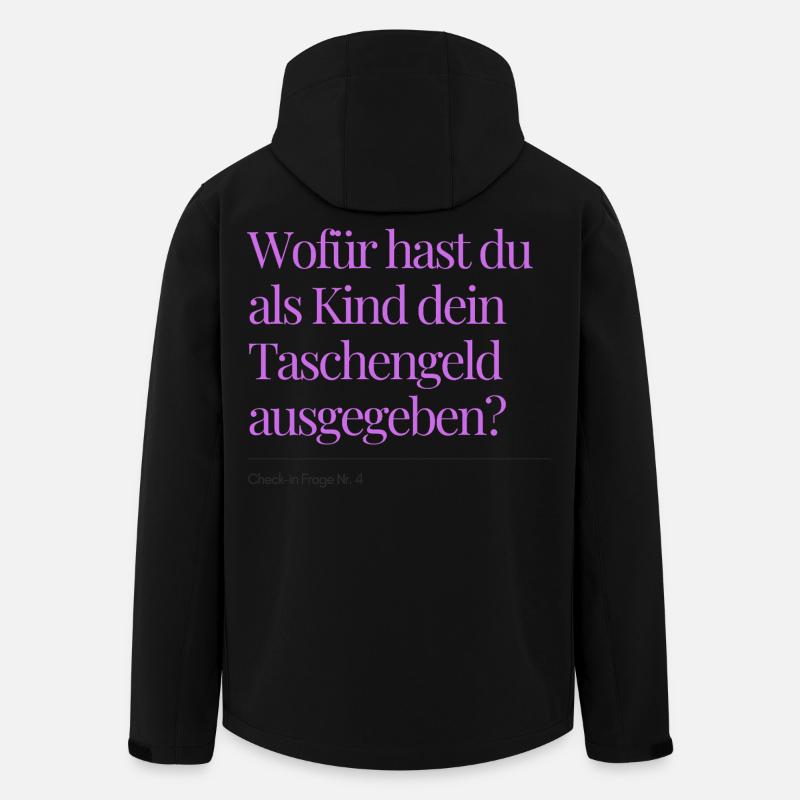 Check-in question no. 4 - Men’s Recycled Softshell Jacket by Stanley/Stella - black