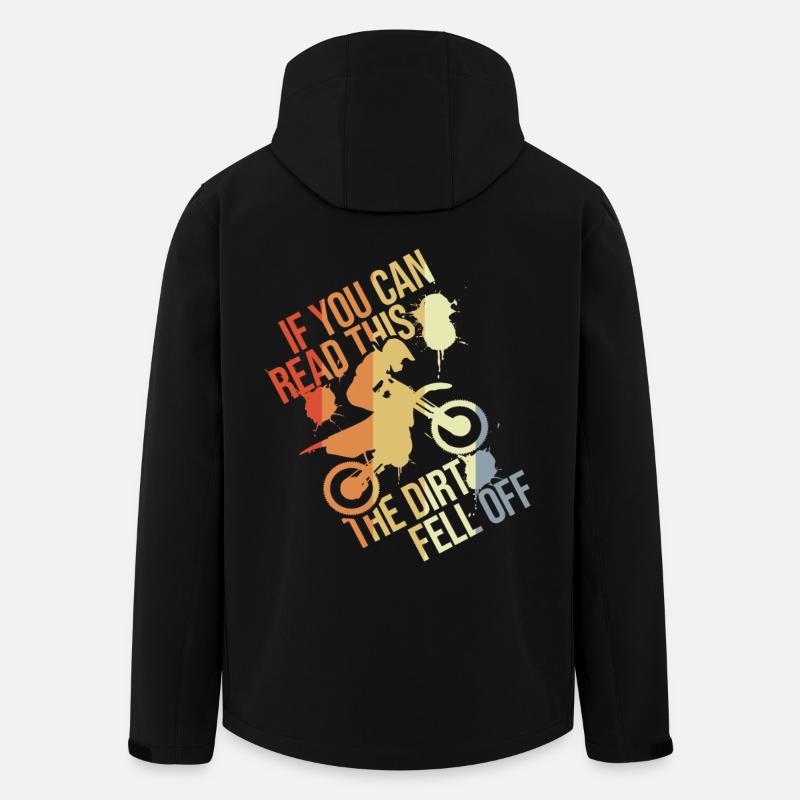 La saleté est déjà éteinte - Veste softshell homme en polyester recyclé Stanley/Stella - noir