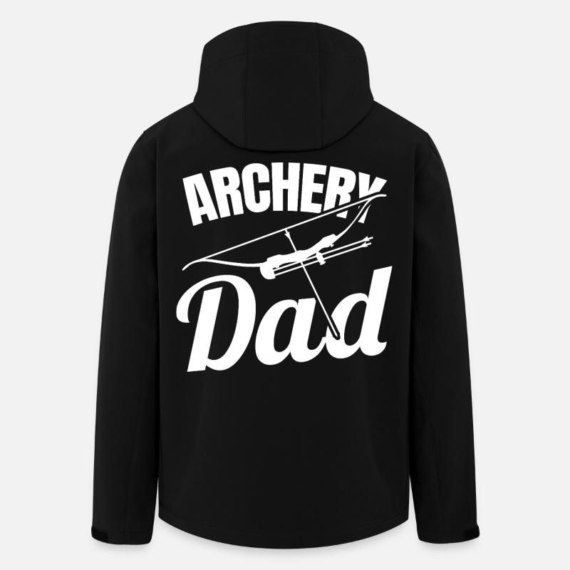 Archer father - Men’s Recycled Softshell Jacket by Stanley/Stella - black