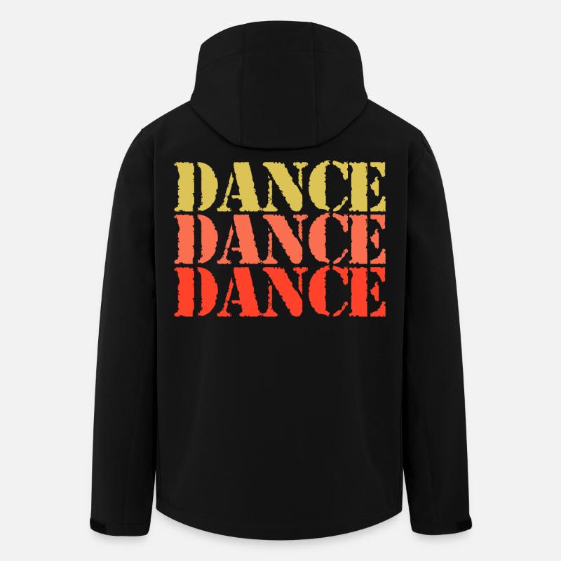 Dance - Men’s Recycled Softshell Jacket Discoverer by Stanley/Stella - black