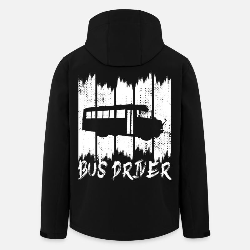 Bus Driver - Men’s Recycled Softshell Jacket by Stanley/Stella - black