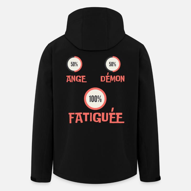 Müde - Recycelte Männer Softshell-Jacke von Stanley/Stella - Schwarz