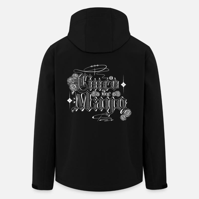 Kultige Graffiti-Style Schriftkunst - Recycelte Männer Softshell-Jacke von Stanley/Stella - Schwarz