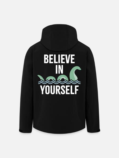 Croyez en vous - Veste softshell homme en polyester recyclé Stanley/Stella - noir