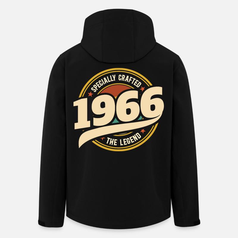 1966 Legend 60 Years Anniversary Men - Men’s Recycled Softshell Jacket by Stanley/Stella - black
