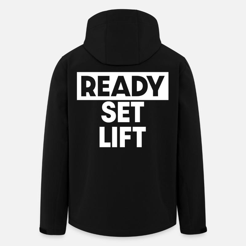 Ready Set Lift - Recycelte Männer Softshell-Jacke von Stanley/Stella - Schwarz