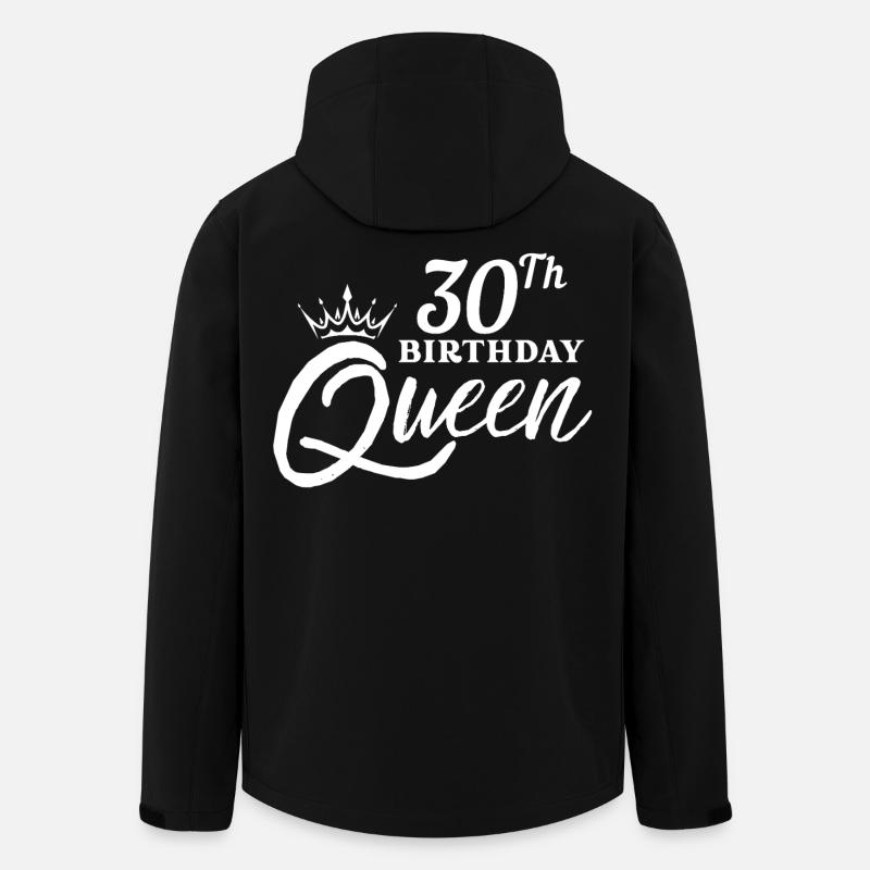 30th birthday - Men’s Recycled Softshell Jacket by Stanley/Stella - black