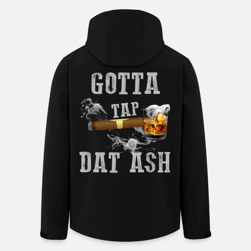 Gotta Tap Dat Ash Cigar  - Men’s Recycled Softshell Jacket by Stanley/Stella - black