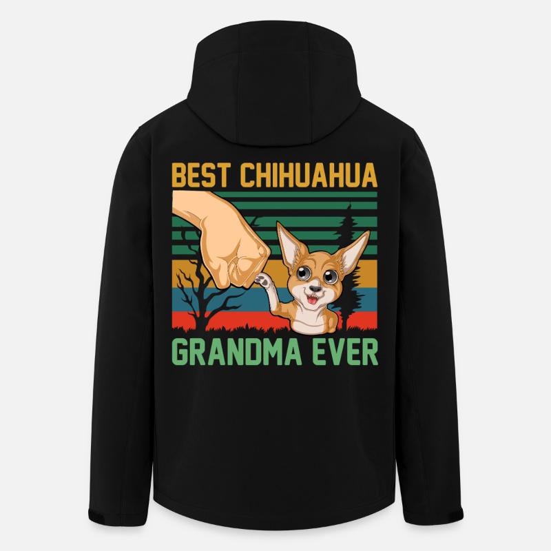 Chihuahua - Recycelte Männer Softshell-Jacke von Stanley/Stella - Schwarz
