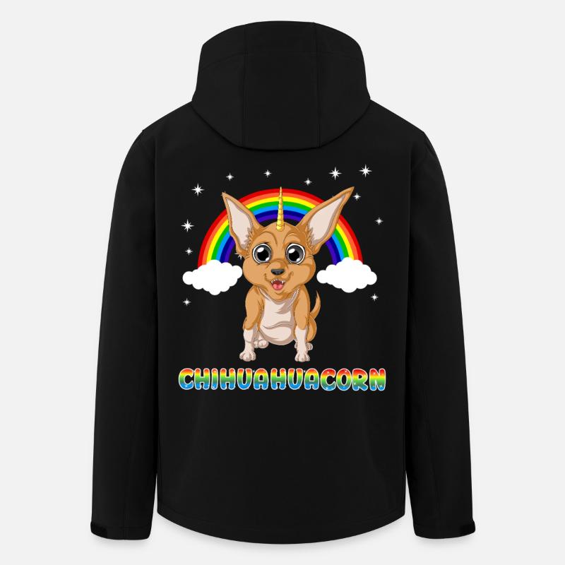 Chihuahua - Recycelte Männer Softshell-Jacke von Stanley/Stella - Schwarz