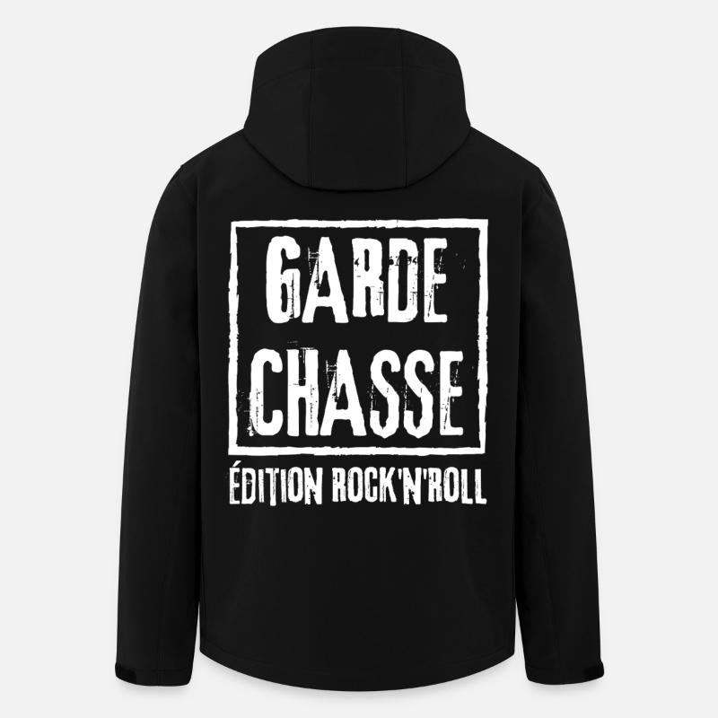 Garde Chasse Edition Rock - Men’s Recycled Softshell Jacket by Stanley/Stella - black