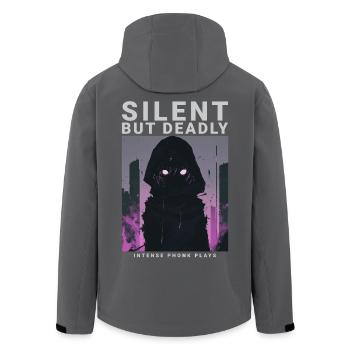Phonk silencieux mais mortel, esthétique sombre - Veste softshell homme en polyester recyclé Stanley/Stella - noir - Dos - AI Model Male 185 light (185cm)