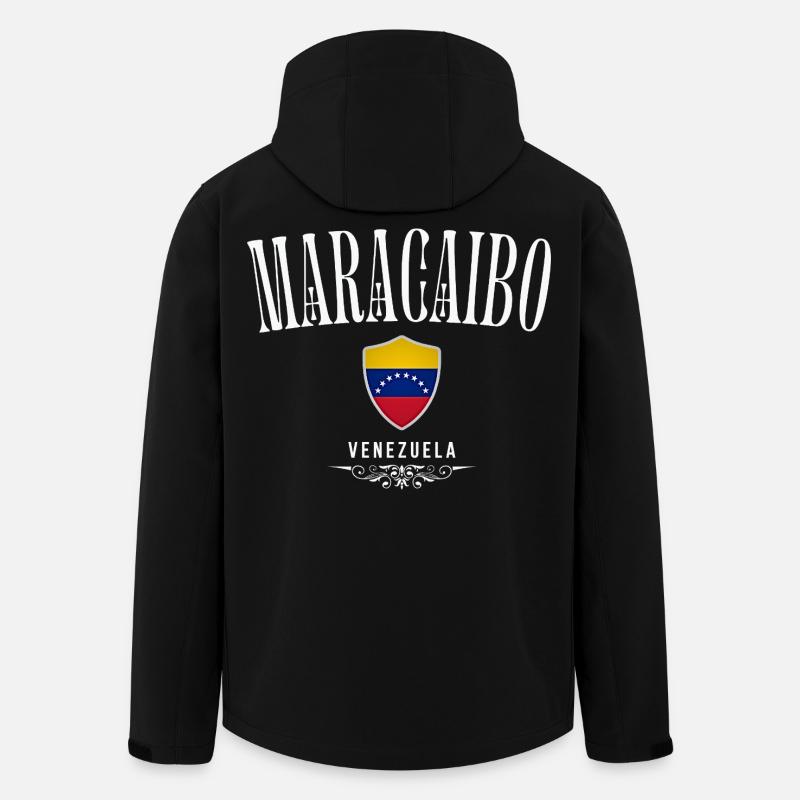 Maracaibo Venezuela, souvenir Maracaibo - Men’s Recycled Softshell Jacket by Stanley/Stella - black