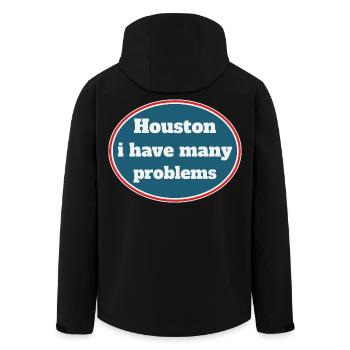 Houston, j'ai beaucoup de problèmes - Veste softshell homme en polyester recyclé Stanley/Stella - noir - Dos - AI Model Male 185 light (185cm)