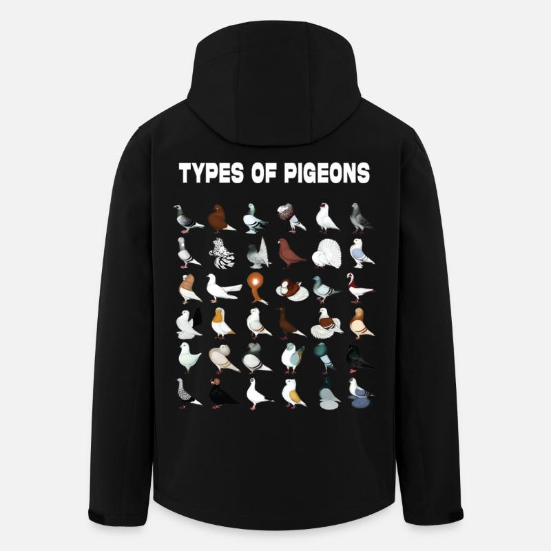 Typer af duer Duer af verdens duer Duer - Stanley/Stella herre softshelljakke i genanvendt polyester - sort