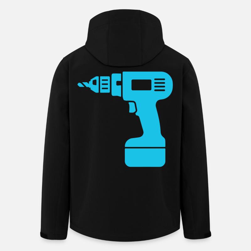 Drill - Men’s Recycled Softshell Jacket by Stanley/Stella - black