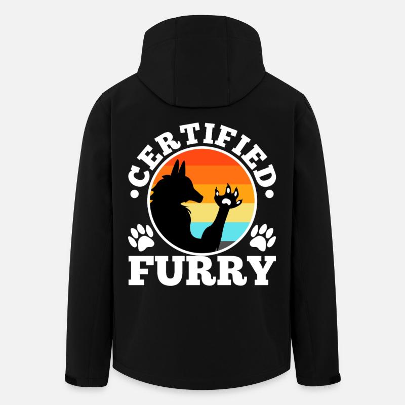 Fourrure certifiée - Veste softshell homme en polyester recyclé Stanley/Stella - noir