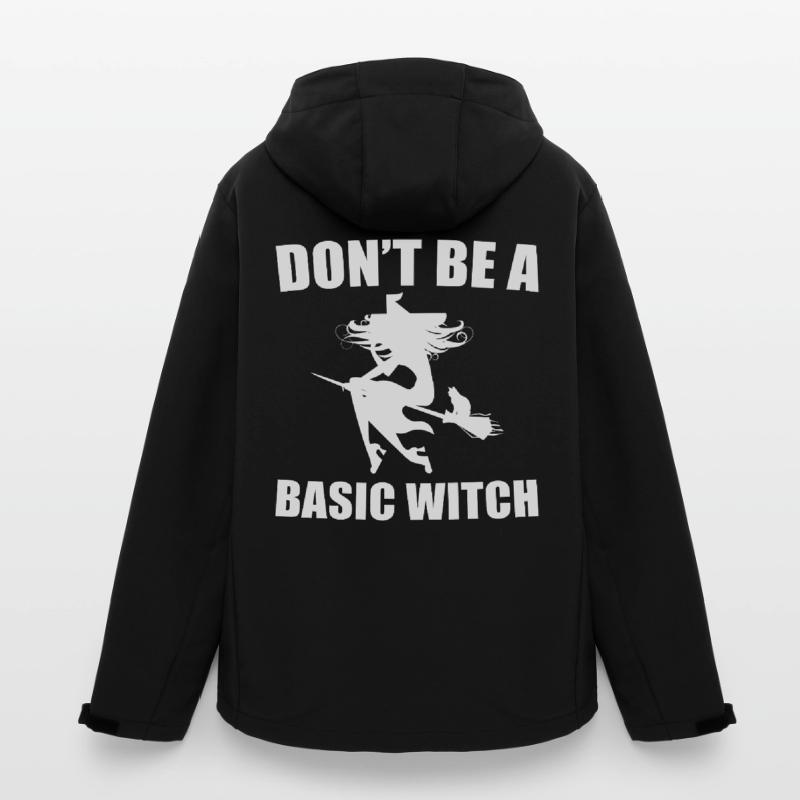 Don't Be A Basic Witch Men’s Recycled Softshell Jacket by Stanley/Stella