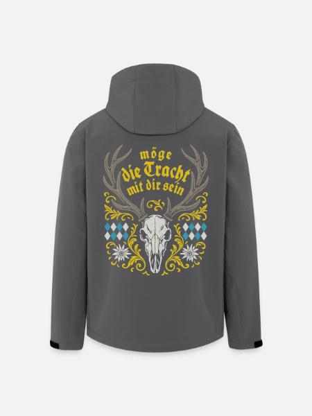 Que le costume traditionnel soit avec vous - Marquee & Fun - Veste softshell homme en polyester recyclé Stanley/Stella - noir