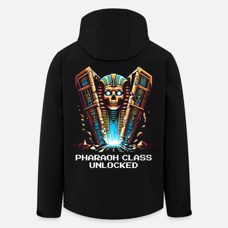 Pharaoh Class Unlocked | Egypt, RPG - Men’s Recycled Softshell Jacket by Stanley/Stella - black
