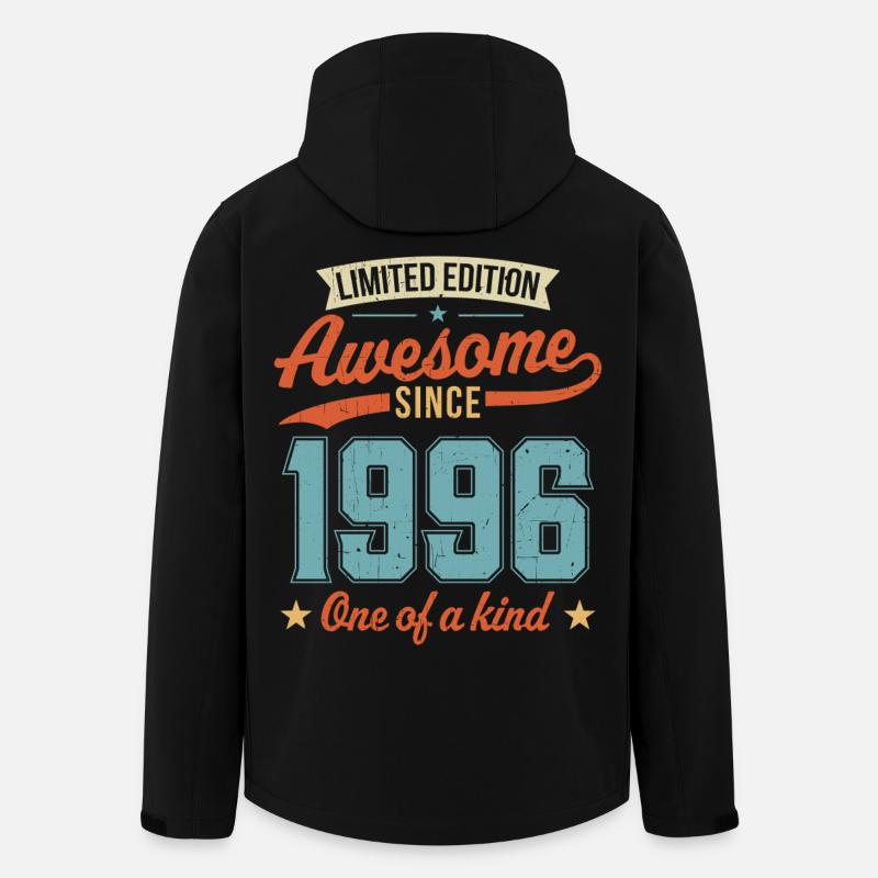 Awesome Since 1996 - Men’s Recycled Softshell Jacket by Stanley/Stella - black