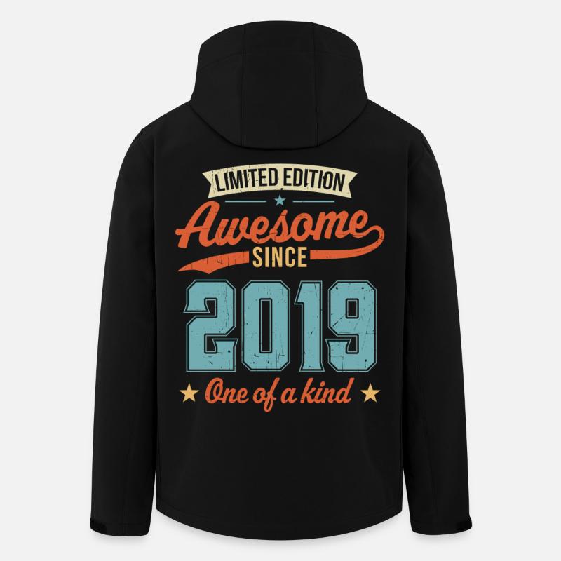 Großartig seit 2019 - Recycelte Männer Softshell-Jacke von Stanley/Stella - Schwarz