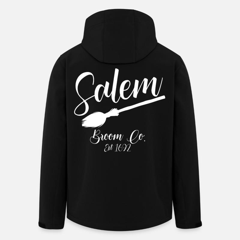 Balai de Salem Sorcière Halloween - Veste softshell homme en polyester recyclé Stanley/Stella - noir