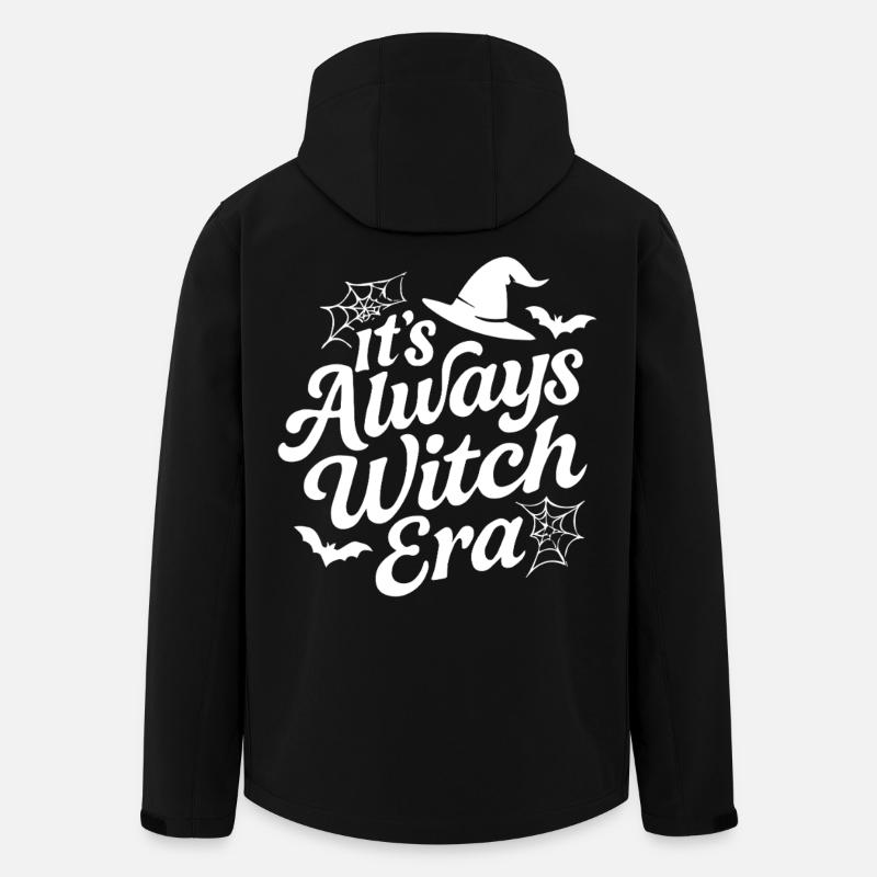 Es ist immer Hexen-Ära Halloween-Kostüm - Recycelte Männer Softshell-Jacke von Stanley/Stella - Schwarz