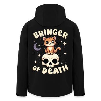 Bringer of Death - Men’s Recycled Softshell Jacket by Stanley/Stella - black - Back - AI Model Male 185 light (185cm)