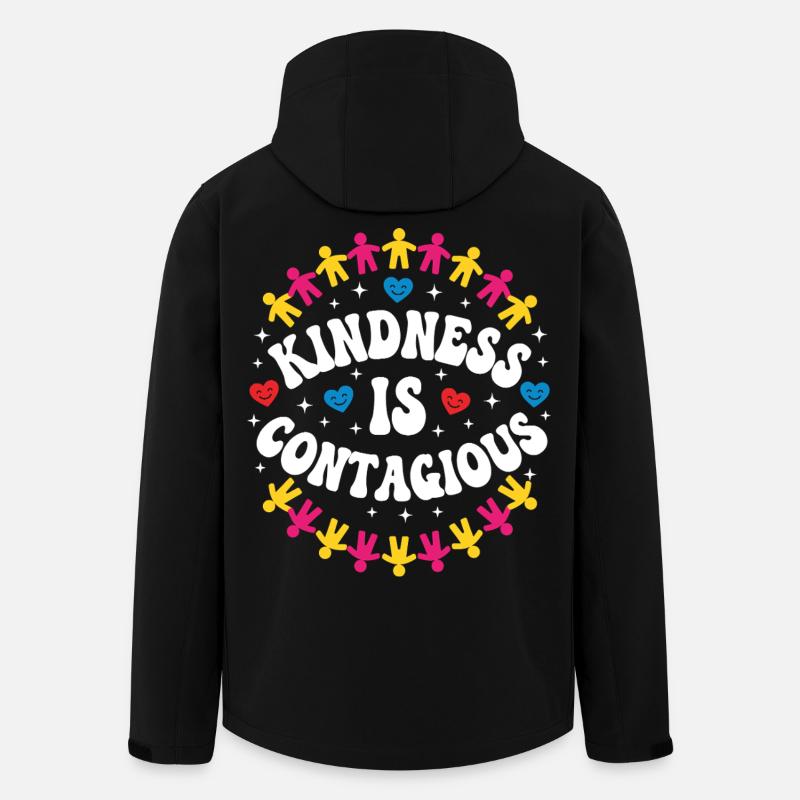 Kindness Emotional Learning Teacher SEL - Men’s Recycled Softshell Jacket by Stanley/Stella - black