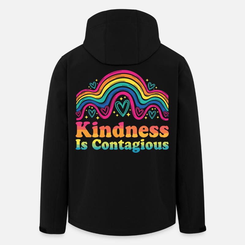 Kindness Emotional Learning Teacher SEL - Men’s Recycled Softshell Jacket by Stanley/Stella - black