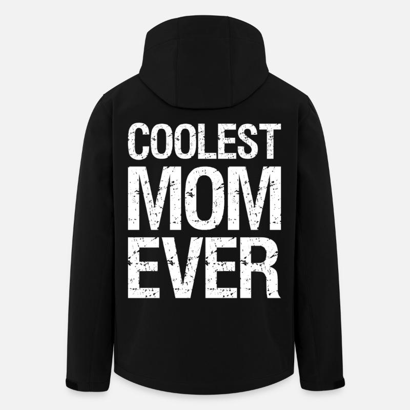 coolest mom ever - Recycelte Männer Softshell-Jacke von Stanley/Stella - Schwarz