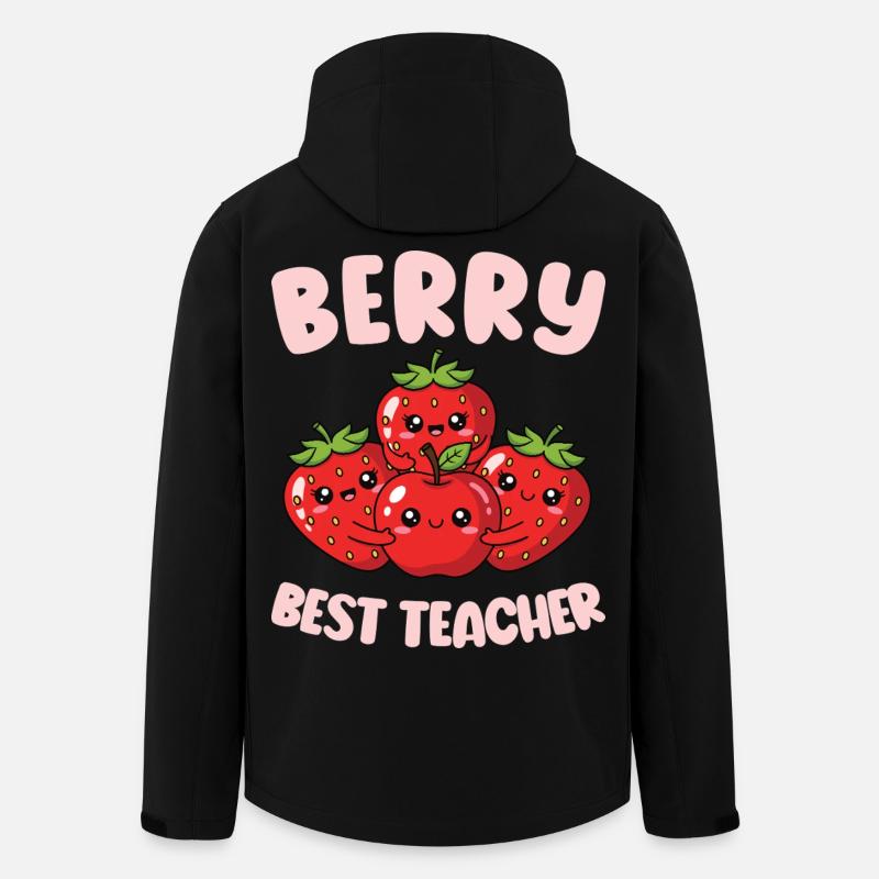 Berry Bester Lehrer Grundschullehrer - Recycelte Männer Softshell-Jacke von Stanley/Stella - Schwarz