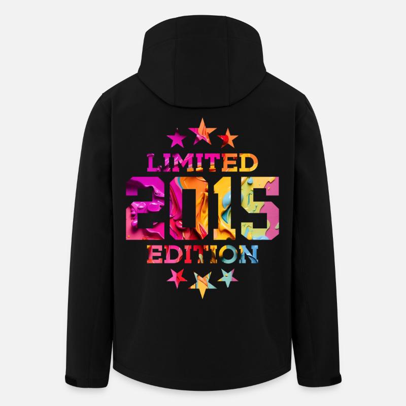 ÉDITION LIMITÉE 2015 11E ANNIVERSAIRE - Veste softshell homme en polyester recyclé Stanley/Stella - noir