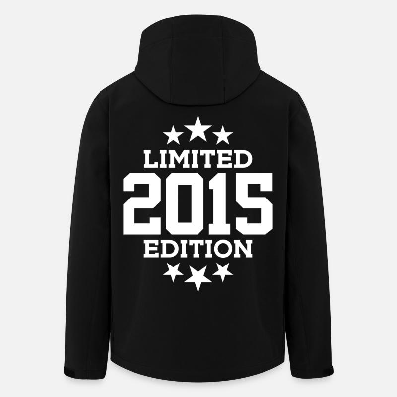 ÉDITION LIMITÉE 2015 11E ANNIVERSAIRE - Veste softshell homme en polyester recyclé Stanley/Stella - noir