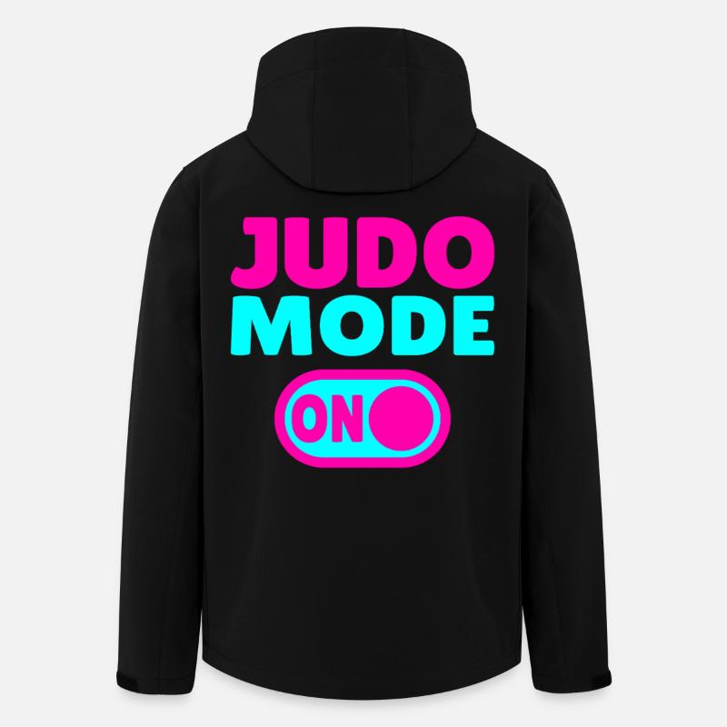Judo Mode ON – Stärke, Disziplin & Kampfgeist - Recycelte Männer Softshell-Jacke von Stanley/Stella - Schwarz