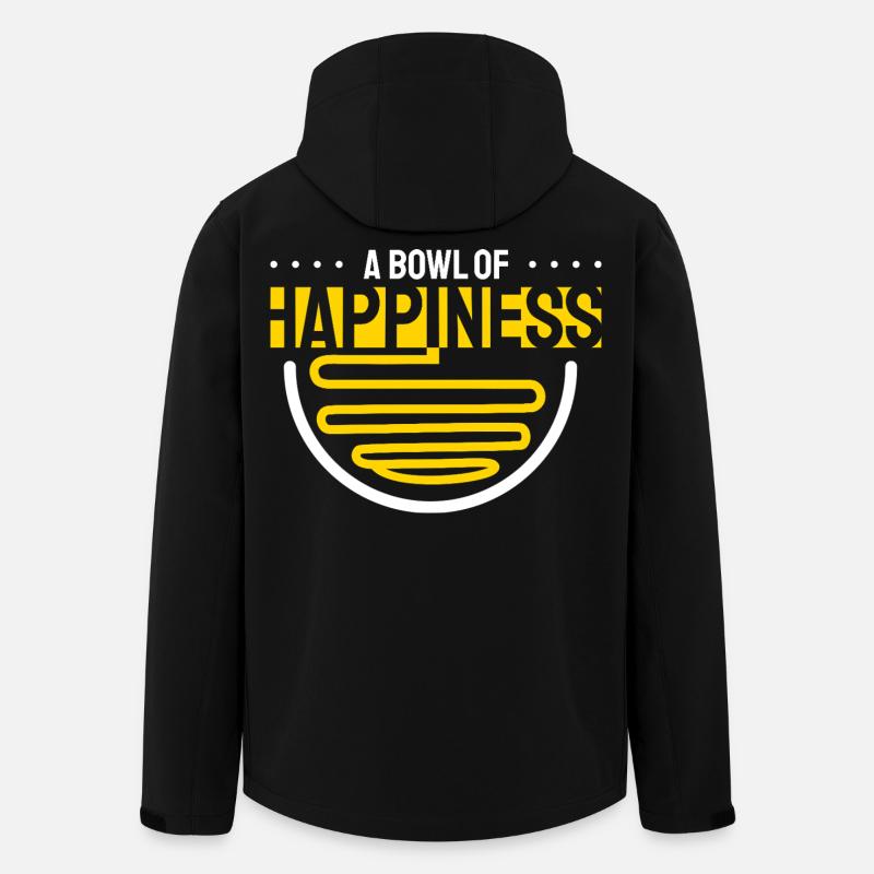 Eine Schüssel voller Glücks-Ramen - Recycelte Männer Softshell-Jacke von Stanley/Stella - Schwarz