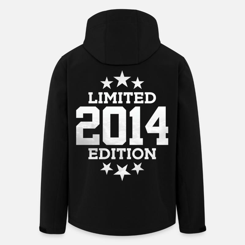 ÉDITION LIMITÉE 2014 12E ANNIVERSAIRE - Veste softshell homme en polyester recyclé Stanley/Stella - noir