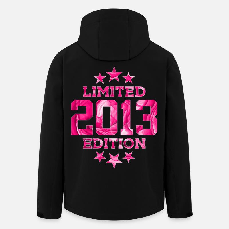 LIMITED EDITION 2013 13TH BIRTHDAY - Men’s Recycled Softshell Jacket by Stanley/Stella - black