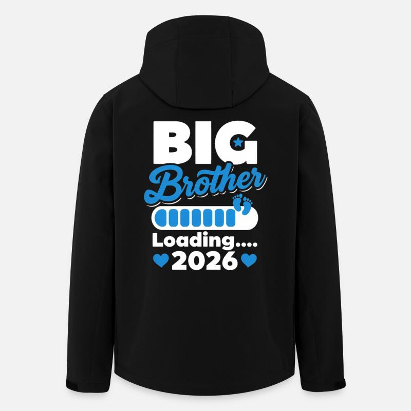 Big Brother Loading 2026 - Recycelte Männer Softshell-Jacke von Stanley/Stella - Schwarz