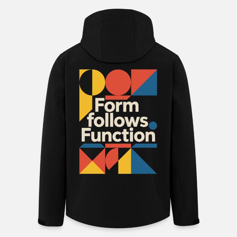 Bauhaus Architecture Architecte - Veste softshell homme en polyester recyclé Stanley/Stella - noir