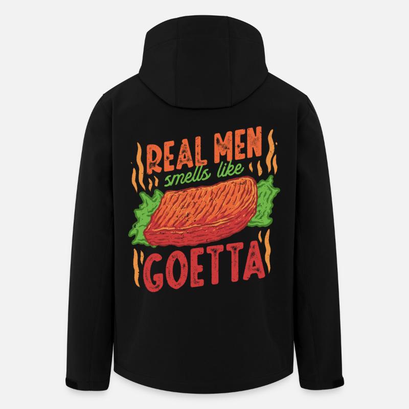 Goetta Wurst - Recycelte Männer Softshell-Jacke von Stanley/Stella - Schwarz