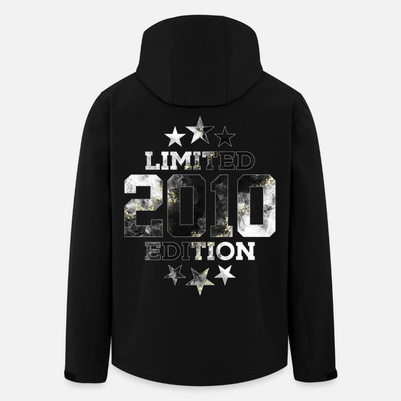 LIMITED EDITION 2010 16TH BIRTHDAY - Men’s Recycled Softshell Jacket by Stanley/Stella - black