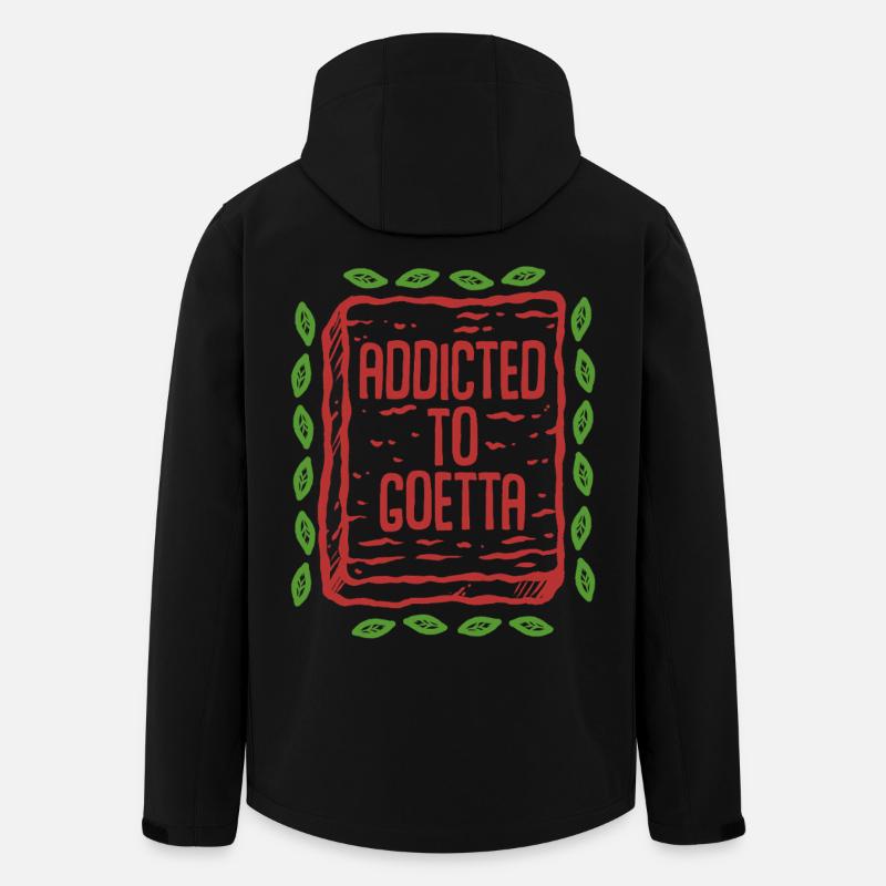 Goetta Wurst - Recycelte Männer Softshell-Jacke von Stanley/Stella - Schwarz