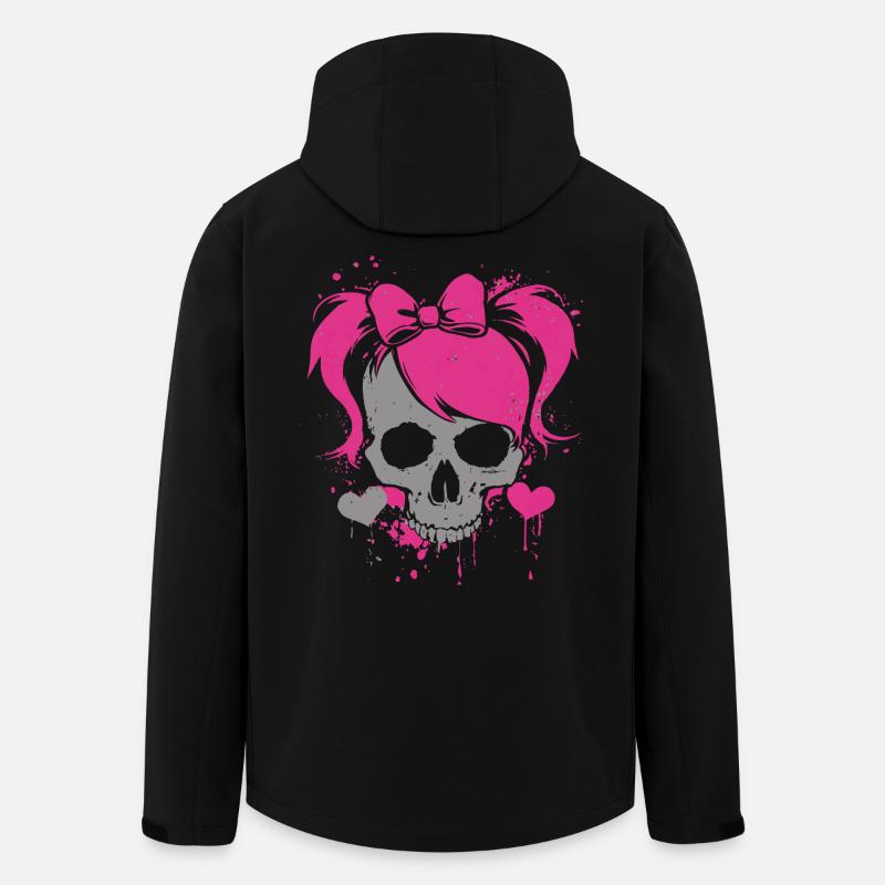 Heavy Metal Mädchen - Recycelte Männer Softshell-Jacke von Stanley/Stella - Schwarz