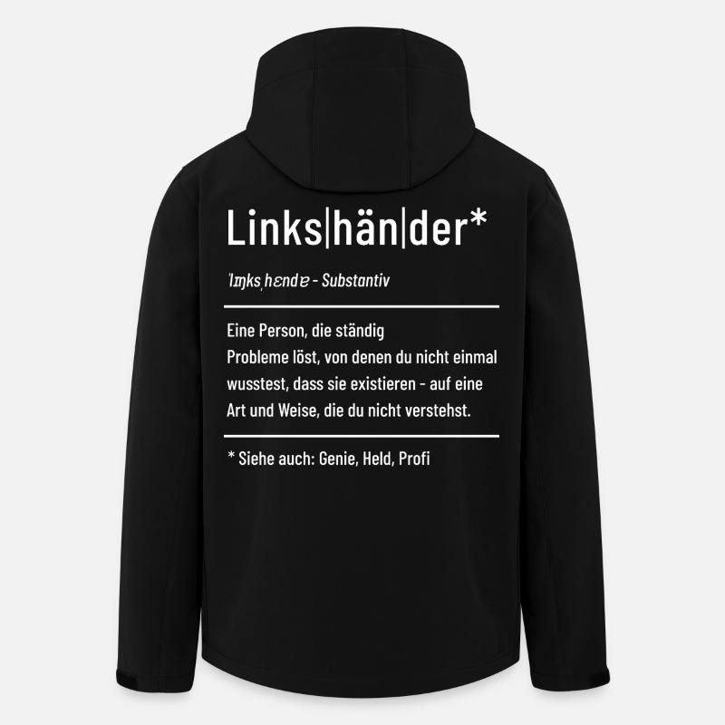 Gauchers - Définition - Lexique - Veste softshell homme en polyester recyclé Stanley/Stella - noir