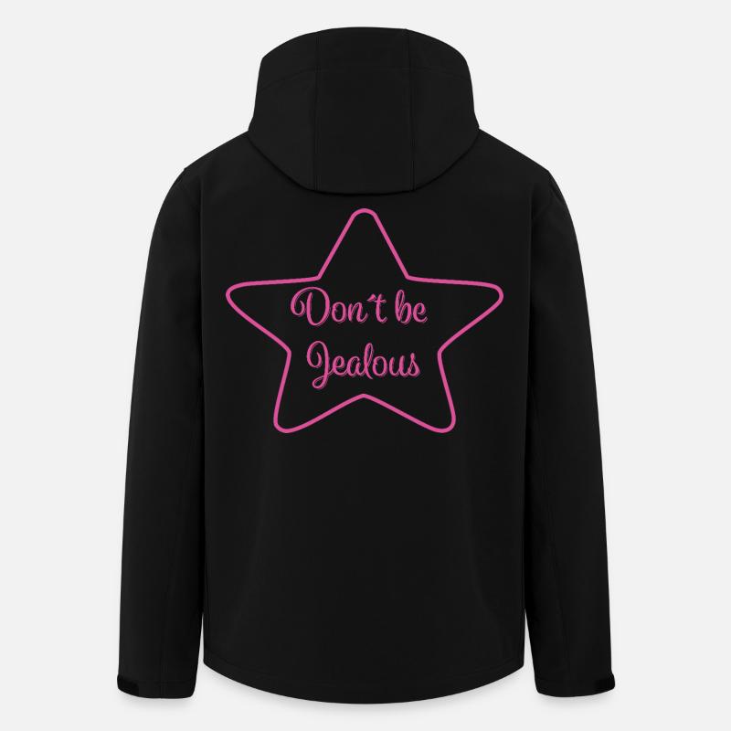 Don´t be Jealous  - Recycelte Männer Softshell-Jacke von Stanley/Stella - Schwarz