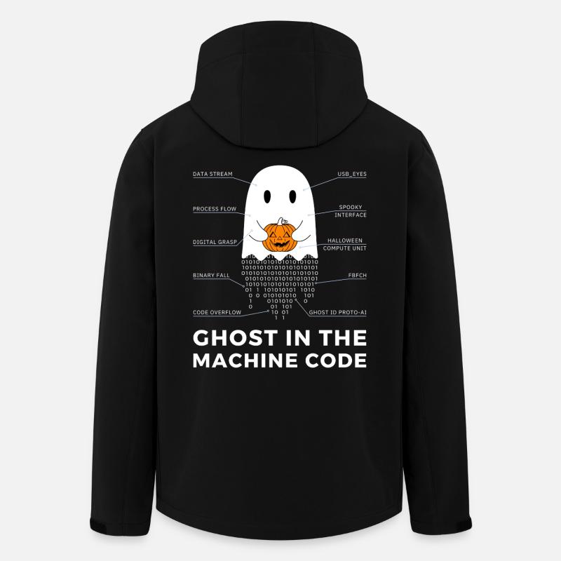 Lustiger Programmierer, Programmierer Halloween T-Shirt - Recycelte Männer Softshell-Jacke von Stanley/Stella - Schwarz