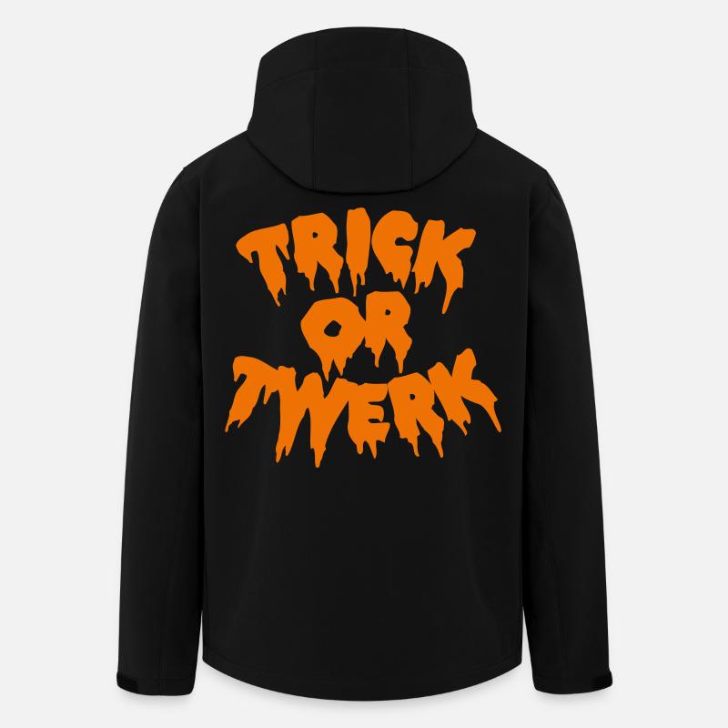 TRICK OR TWERK - Recycelte Männer Softshell-Jacke von Stanley/Stella - Schwarz