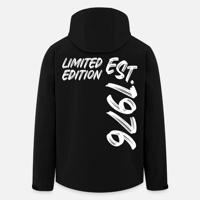 Édition limitée Est. 1976 - Veste softshell homme en polyester recyclé Stanley/Stella - noir